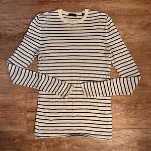 ATM Anthony Thomas Melillo Striped Lightweight Sweater XS
